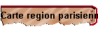 Carte region parisienne