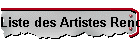 Liste des Artistes Rencontrs